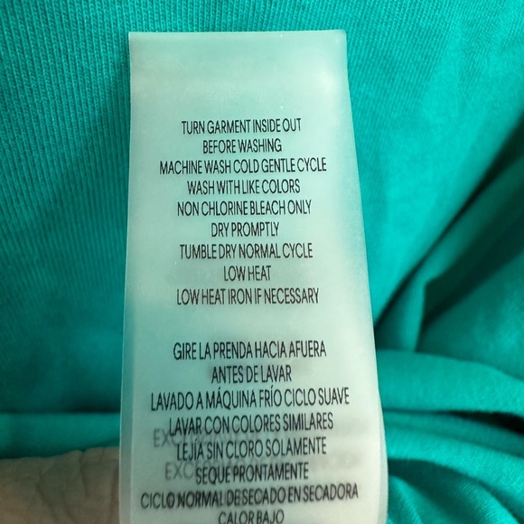 Calvin Klein Teal Lace-Up Shift Dress Stretchy Pullover Style Women’s Size Large - Picture 2 of 12